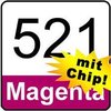 CLI-521M Tinte magenta MIT CHIP kompatibel zu Canon