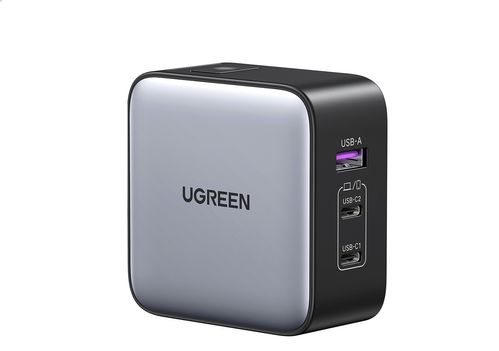 UGREEN Fastcharger 90409 65W,USB-A,2x USB-C,GaN Tech